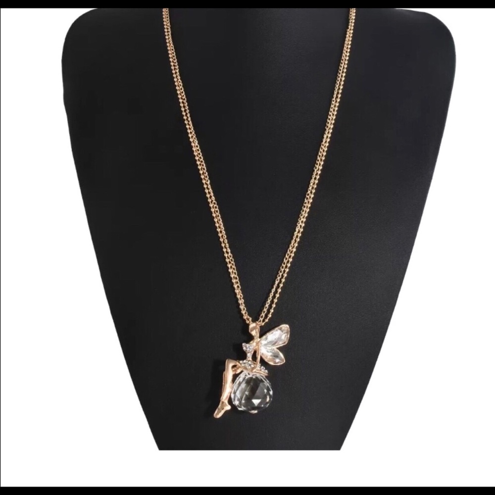 New Fairy Long Chain Necklace Statement